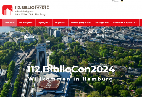 Die AjBD ist auf der BiblioCon 2024